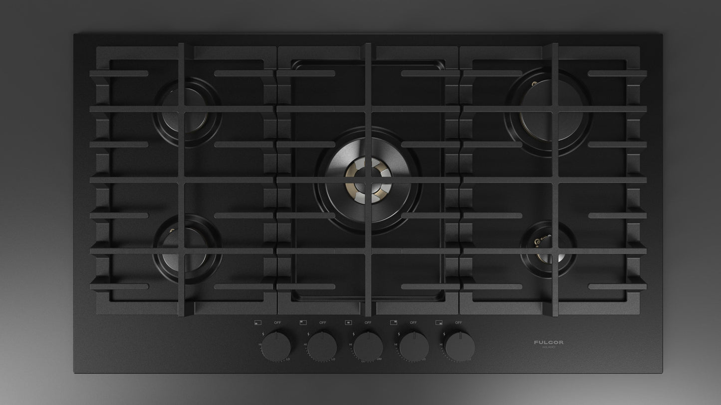 Fulgor Milano Fulgor Milano 36" Gas Cooktop - Culinary Kitchen OKC