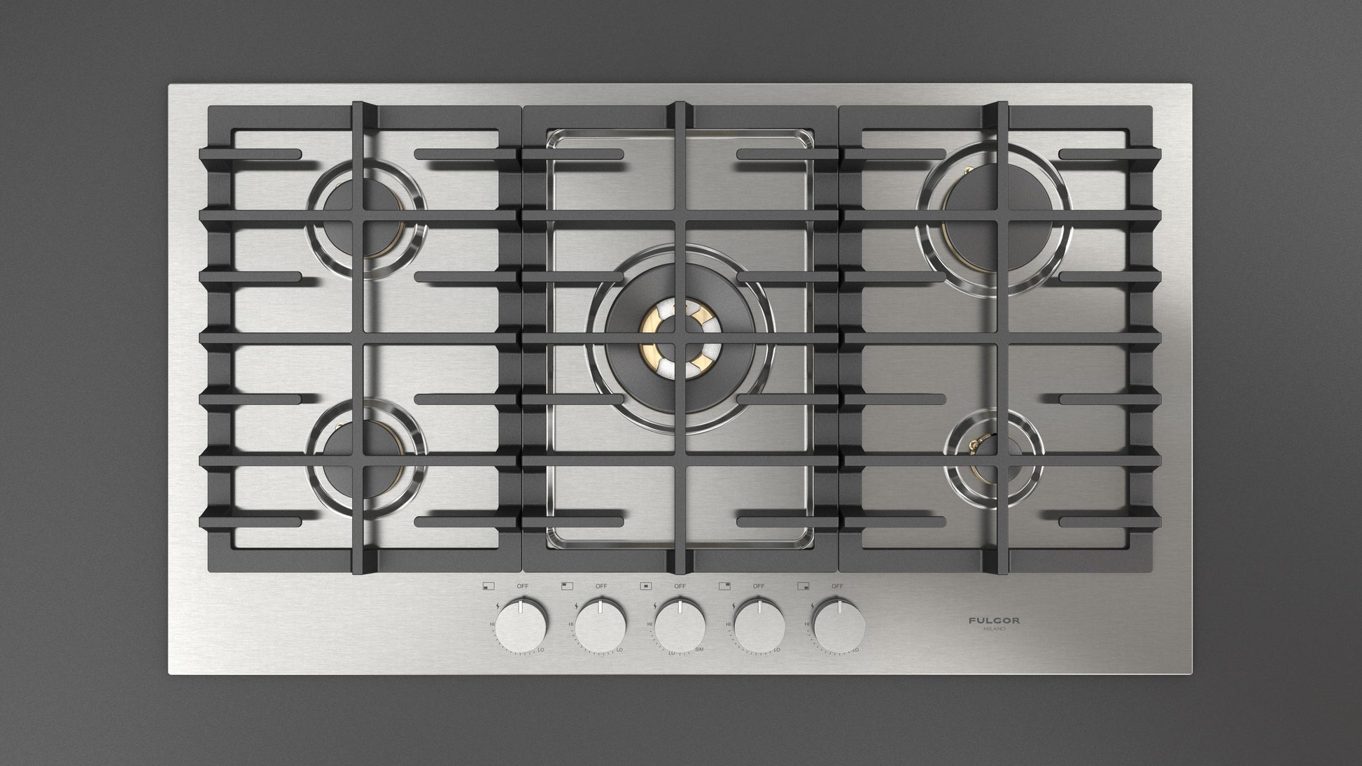 Fulgor Milano Fulgor Milano 36" Gas Cooktop - Culinary Kitchen OKC