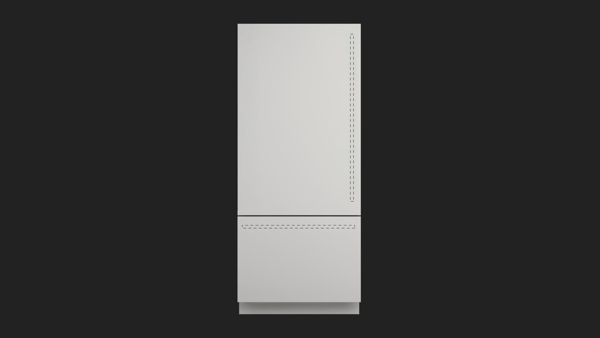 Fulgor Milano Fulgor Milano 36" Overlay Built-In Fridge Left Hinge - Culinary Kitchen OKC