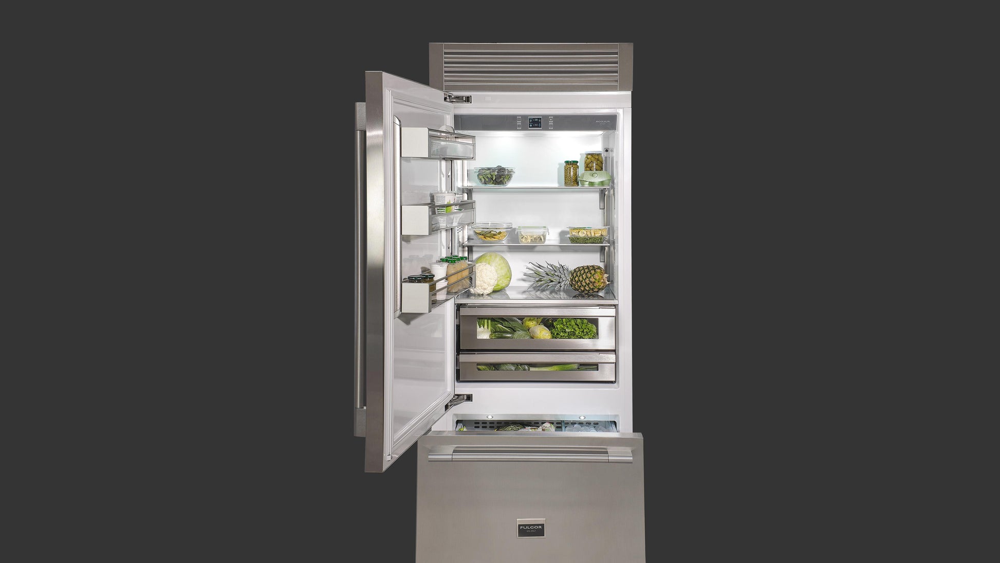 Fulgor Milano Fulgor Milano 36" Sofia Pro Fridge Left Hinge - Culinary Kitchen OKC