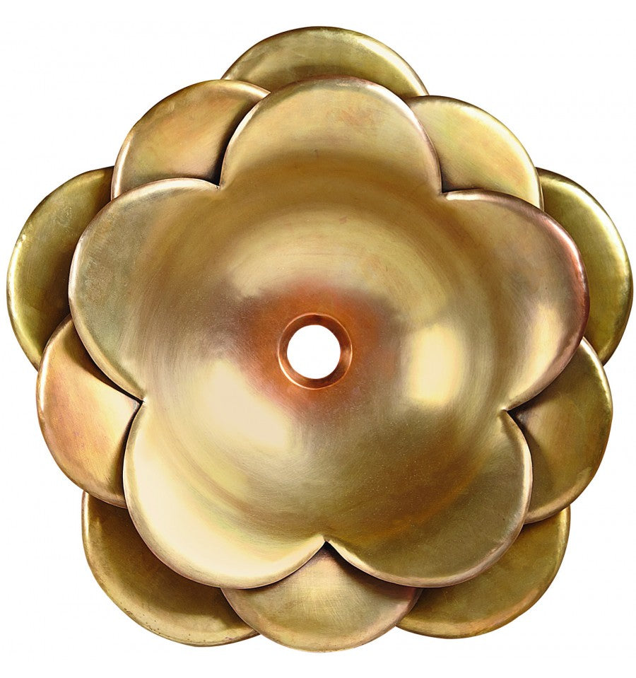 Thompson Traders Thompson Traders Chapala Antique Satin Gold - Culinary Kitchen OKC