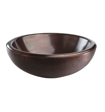 Thompson Traders Thompson Traders Guadalupe Antique Copper Bathroom Sink - Culinary Kitchen OKC