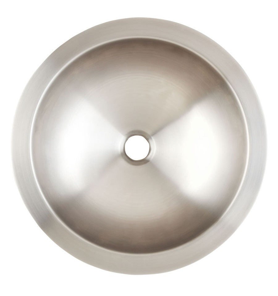 Thompson Traders Thompson Traders Guadalupe Stainless and Antique Copper Bathroom Sink - Culinary Kitchen OKC