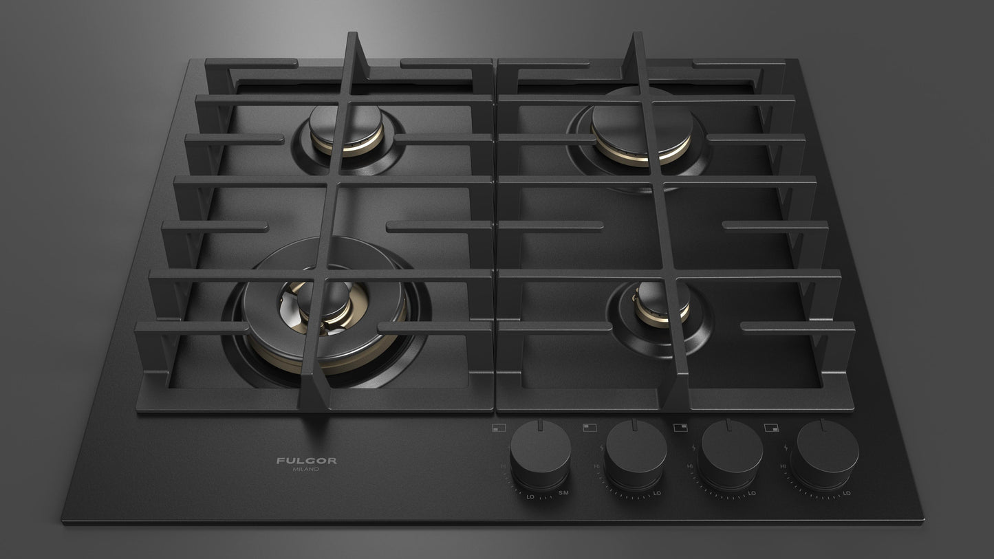 Fulgor Milano Fulgor Milano 24" Gas Cooktop - Culinary Kitchen OKC