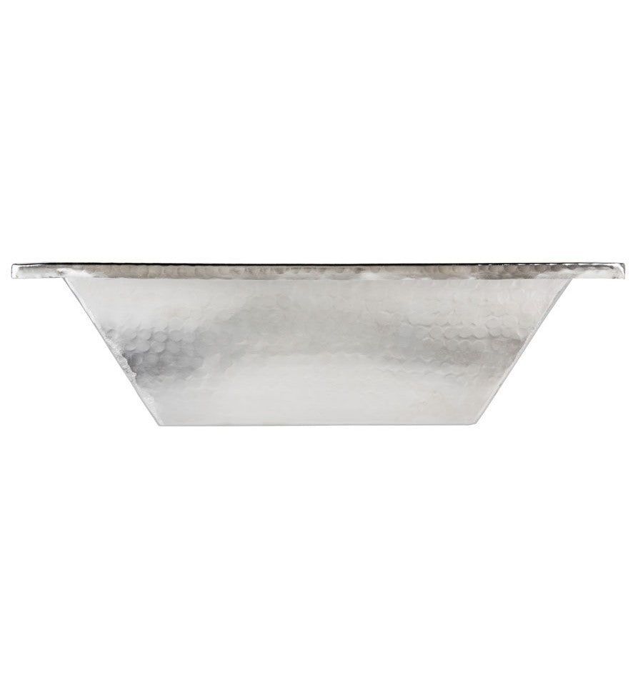 Thompson Traders Tonala Hammered Nickel Bathroom Sink