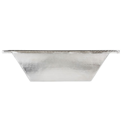 Thompson Traders Tonala Hammered Nickel Bathroom Sink