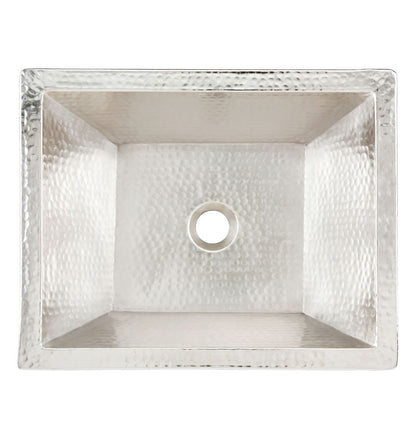 Thompson Traders Tonala Hammered Nickel Bathroom Sink