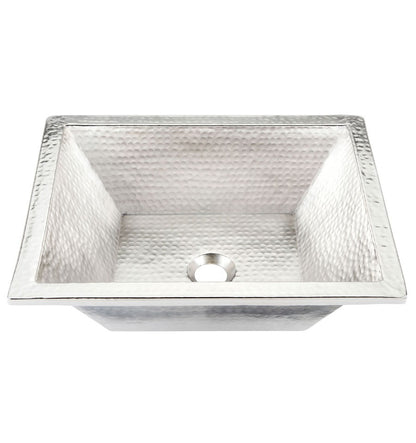 Thompson Traders Tonala Hammered Nickel Bathroom Sink