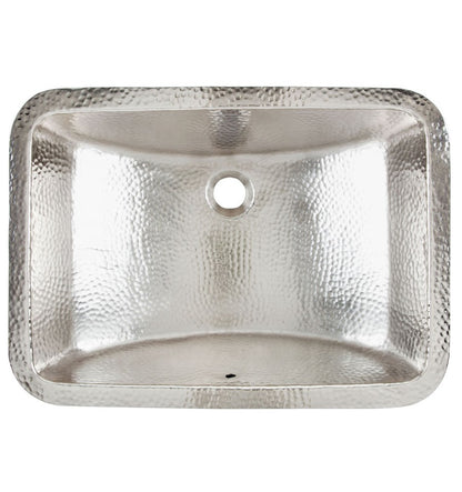 Thompson Traders Thompson Traders Taxco Hammered Nickel Bathroom Sink - Culinary Kitchen OKC