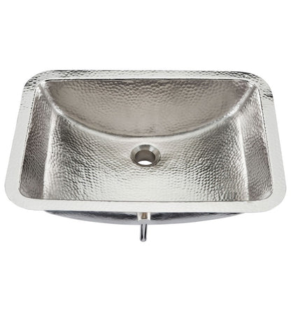 Thompson Traders Thompson Traders Taxco Hammered Nickel Bathroom Sink - Culinary Kitchen OKC