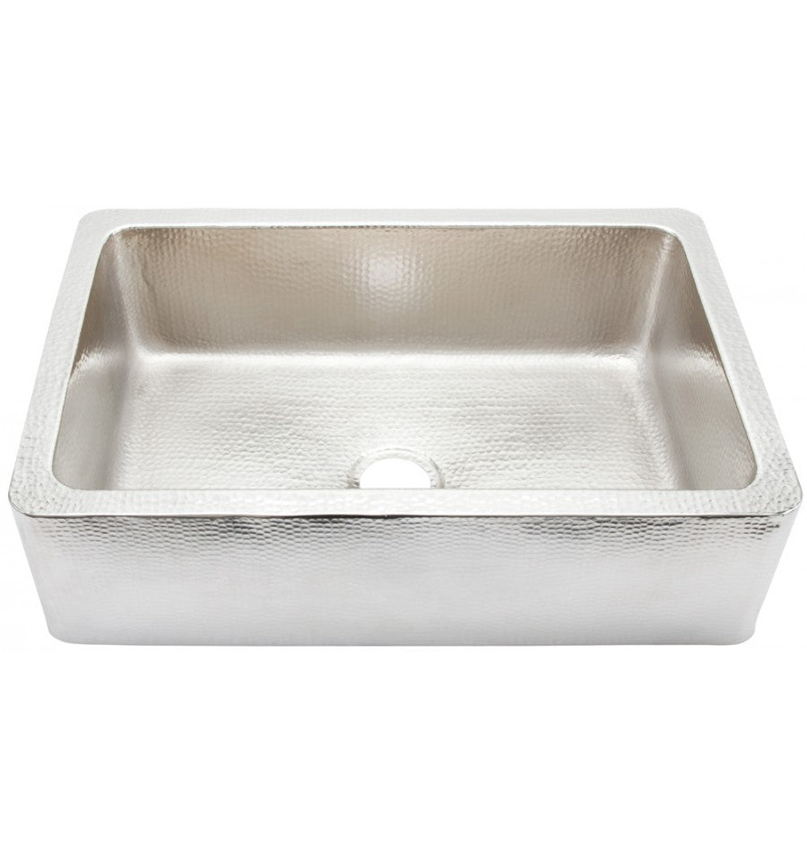 Thompson Traders Thompson Traders Quiroga Hammered Stainless Steel Kitchen Sink - Culinary Kitchen OKC