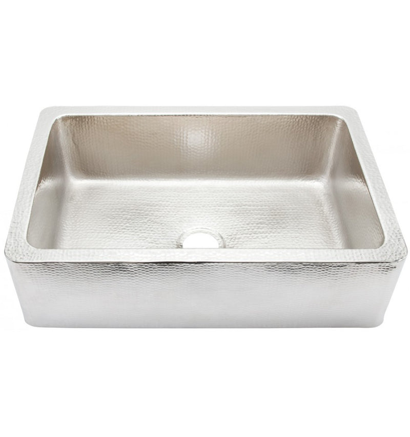 Thompson Traders Thompson Traders Quiroga Hammered Stainless Steel Kitchen Sink - Culinary Kitchen OKC