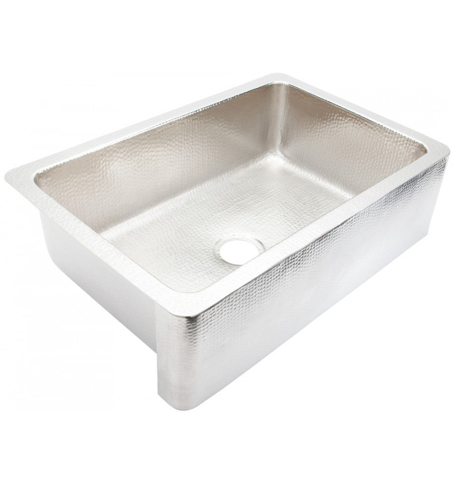 Thompson Traders Thompson Traders Quiroga Hammered Stainless Steel Kitchen Sink - Culinary Kitchen OKC
