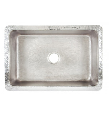 Thompson Traders Thompson Traders Quiroga Hammered Stainless Steel Kitchen Sink - Culinary Kitchen OKC
