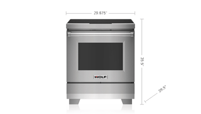 Wolf Legacy Model - 30" Professional Induction Range