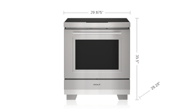 Wolf 30" Transitional Induction Range