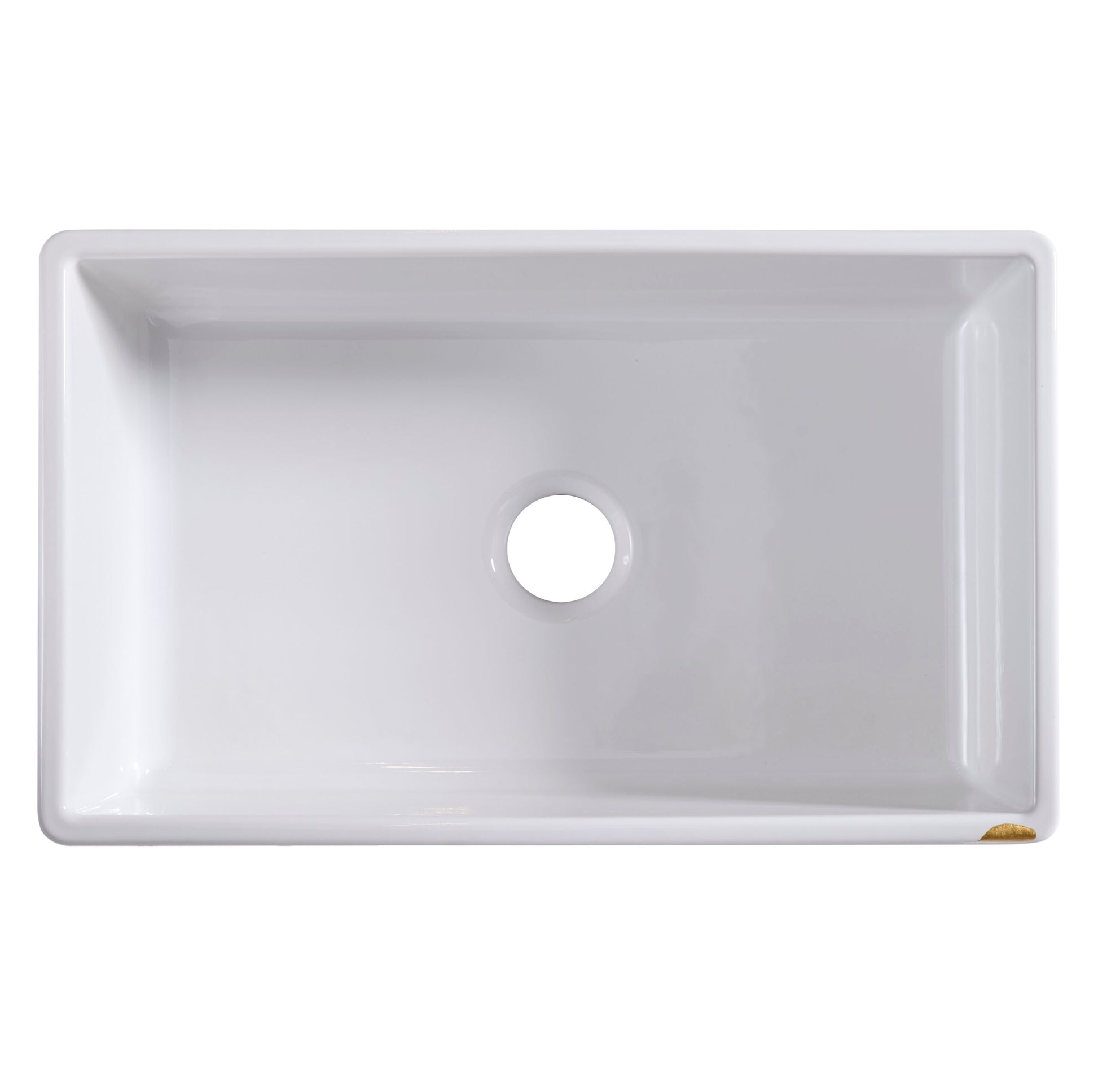 Thompson Traders Thompson Traders Kintsugi Fireclay Gold Kitchen Sink - Culinary Kitchen OKC