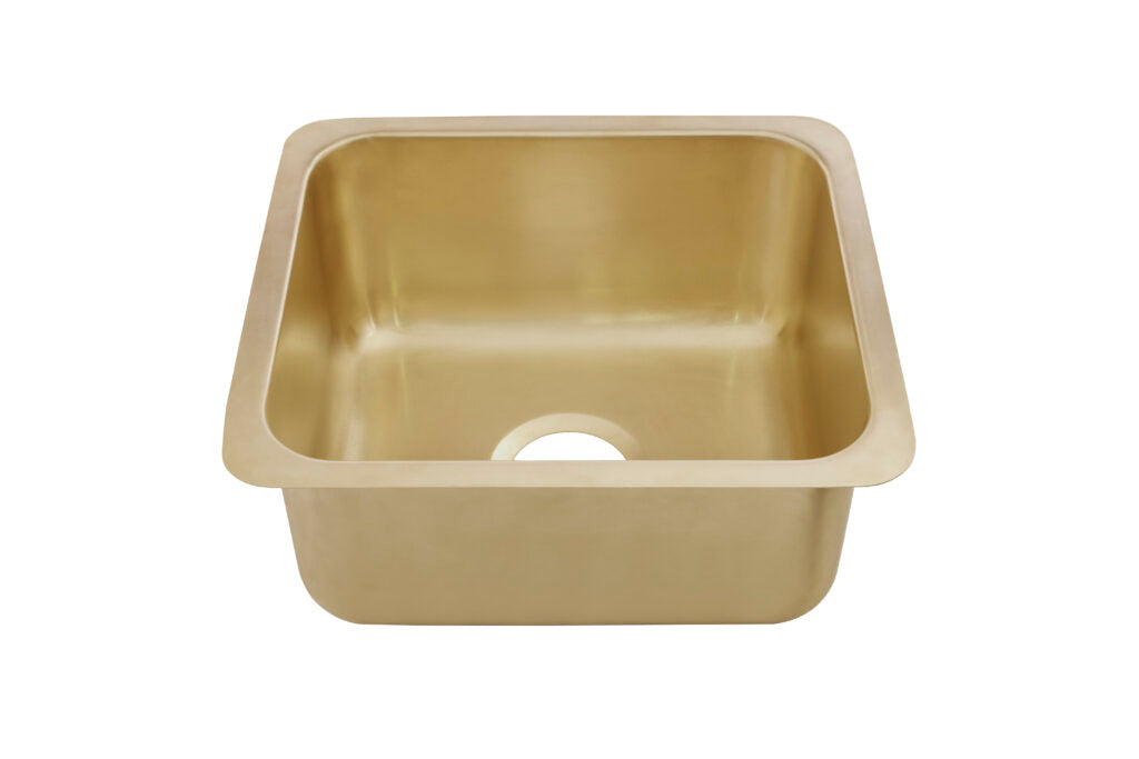 Thompson Traders Thompson Traders Rivera Smooth Brass Kitchen Sink - Culinary Kitchen OKC