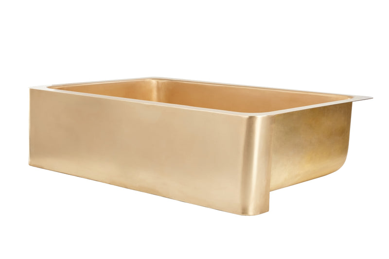 Thompson Traders Thompson Traders Quiroga Smooth Bass Kitchen Brass - Culinary Kitchen OKC