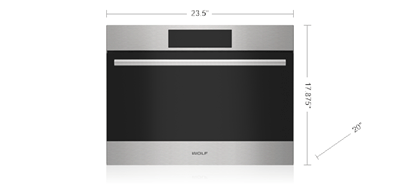 Wolf Wolf 24" E Series Transitional Drop-Down Door Microwave Oven - Culinary Kitchen OKC