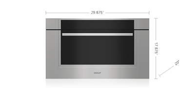Wolf Wolf 30" M Series Transitional Drop-Down Door Microwave Oven - Culinary Kitchen OKC