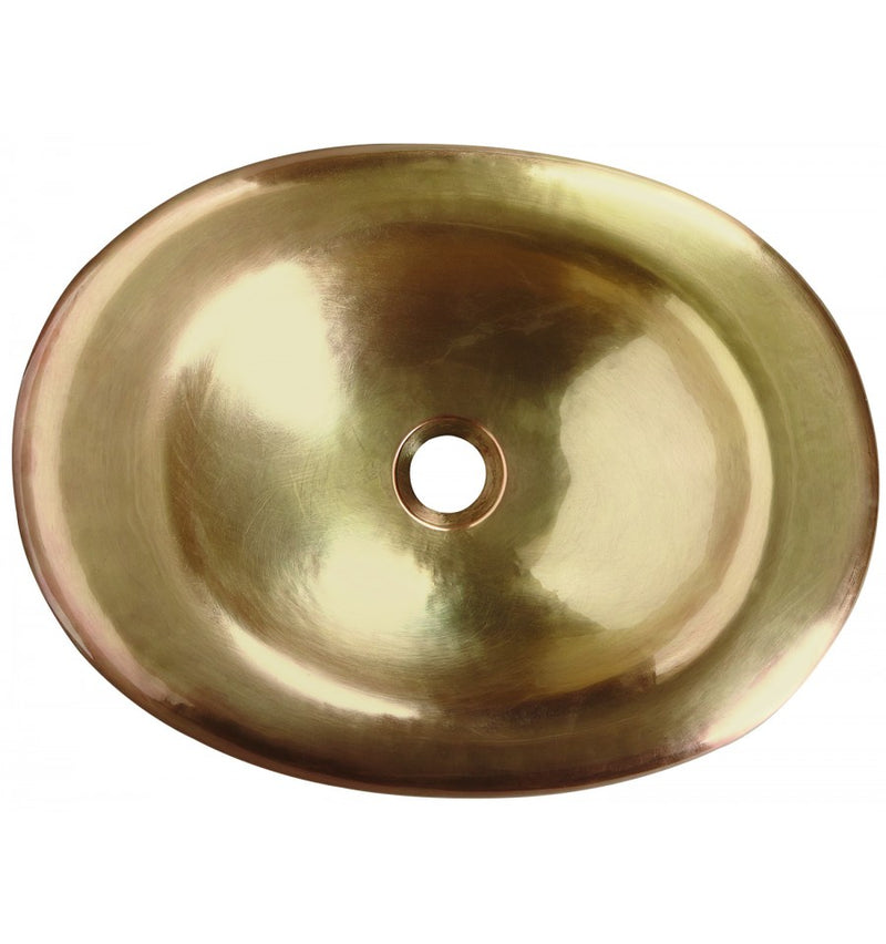 Thompson Traders Thompson Traders Morelia Antique Satin Gold Bathroom Sink - Culinary Kitchen OKC