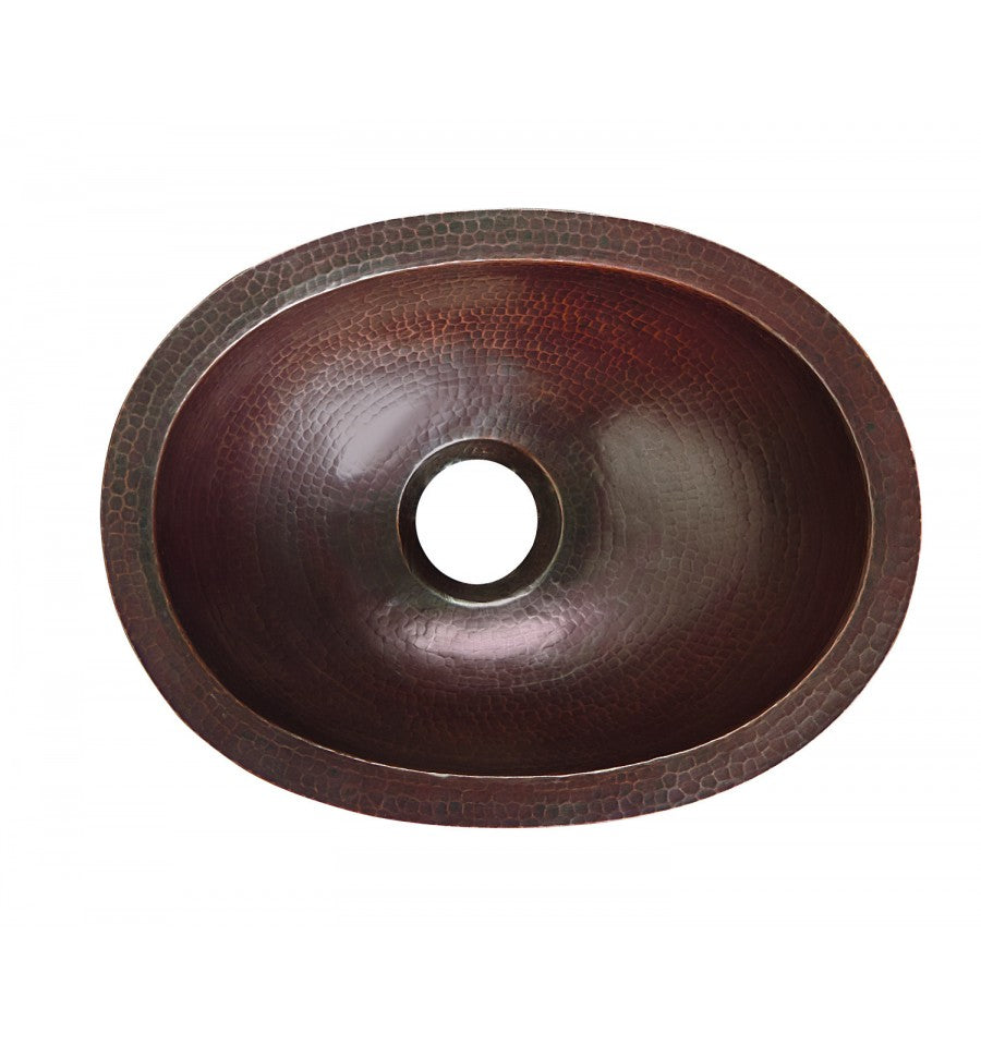 Thompson Traders Thompson Traders Huacana Aged Copper II Bathroom Sink - Culinary Kitchen OKC