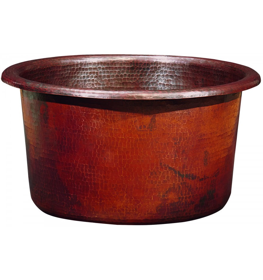 Thompson Traders Thompson Traders De La Cruz Aged Copper Kitchen Sink - Culinary Kitchen OKC