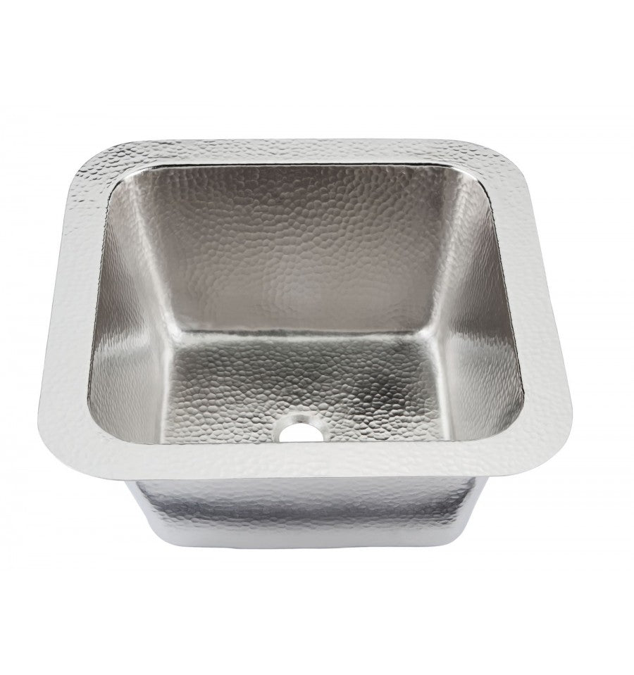 Thompson Traders Thompson Traders Tamayo Hammered Nickel Kitchen Sink - Culinary Kitchen OKC