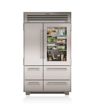 Sub-Zero 48" PRO Refrigerator/Freezer with Glass Door