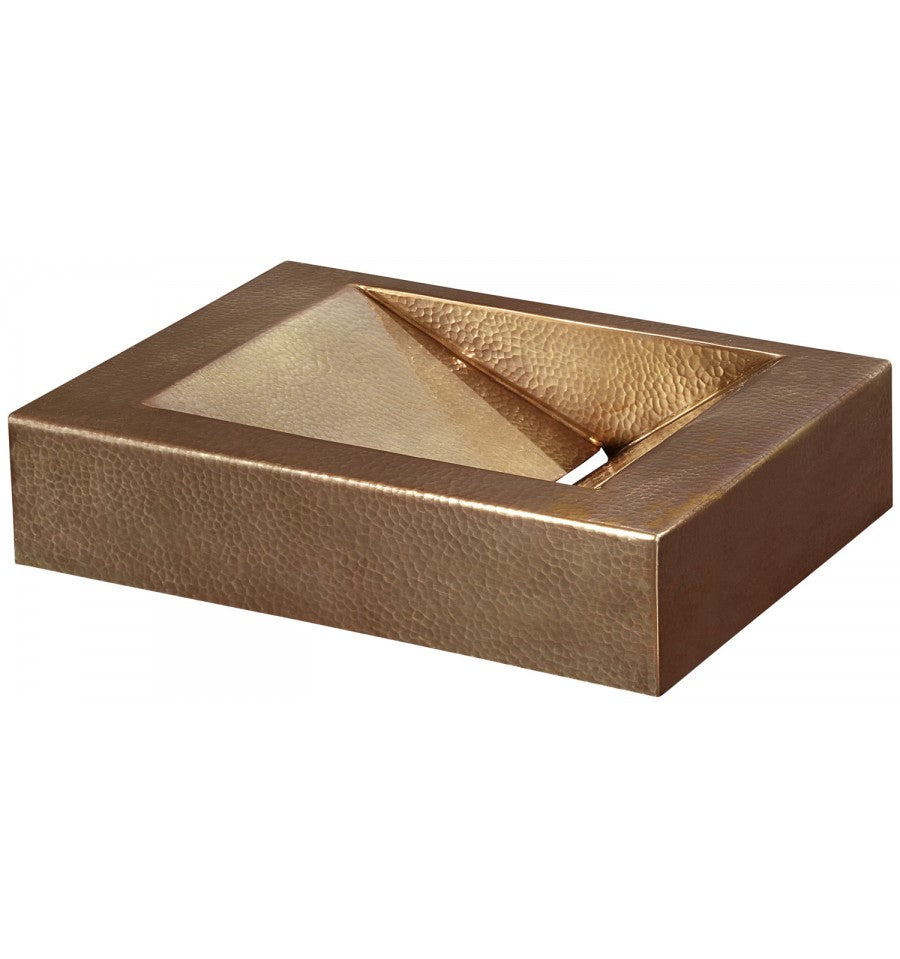 Thompson Traders Thompson Traders Soltepec Antigue Satin Gold Bathroom Sink - Culinary Kitchen OKC