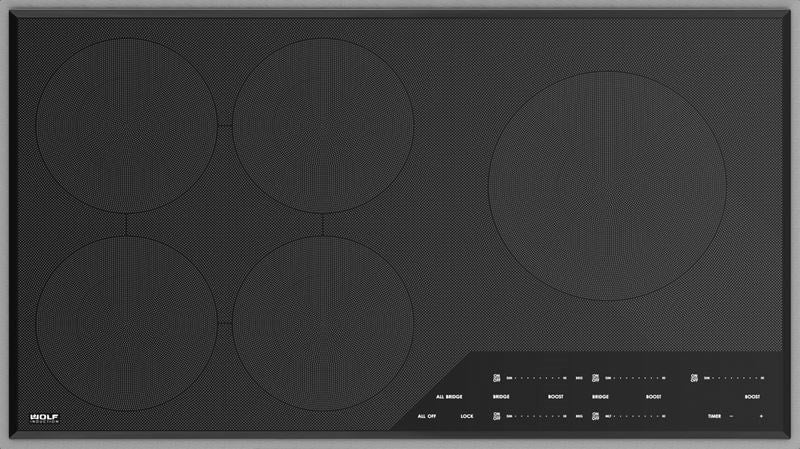 Wolf Wolf 36" Transitional Framed Induction Cooktop - Culinary Kitchen OKC
