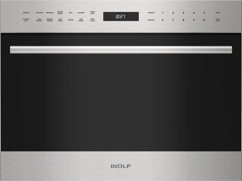 Wolf Wolf 24" E Series Transitional Drop-Down Door Microwave Oven - Legacy - Culinary Kitchen OKC