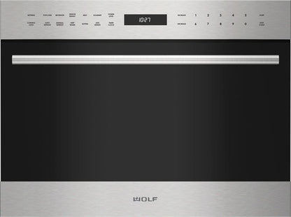 Wolf Wolf 24" E Series Transitional Drop-Down Door Microwave Oven - Legacy - Culinary Kitchen OKC