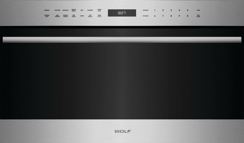 Wolf Wolf 30" E Series Transitional Drop-Down Door Microwave Oven - Legacy - Culinary Kitchen OKC