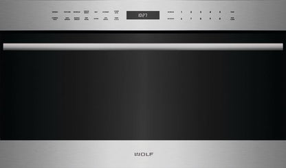 Wolf Wolf 30" E Series Transitional Drop-Down Door Microwave Oven - Legacy - Culinary Kitchen OKC