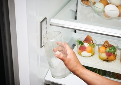 Sub-Zero 30" Designer Column Refrigerator with Internal Dispenser - Panel Ready