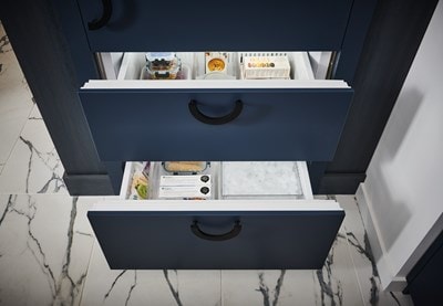 Sub-Zero 36" Designer Over-and-Under Refrigerator/Freezer with Ice Maker - Panel Ready