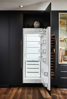 Sub-Zero 30" Designer Column Refrigerator with Internal Dispenser - Panel Ready
