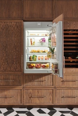 Sub-Zero 30" Designer Over-and-Under Refrigerator with Internal Dispenser - Panel Ready