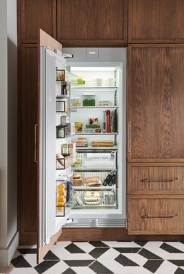 Sub-Zero 30" Designer Column Freezer with Ice Maker - Panel Ready