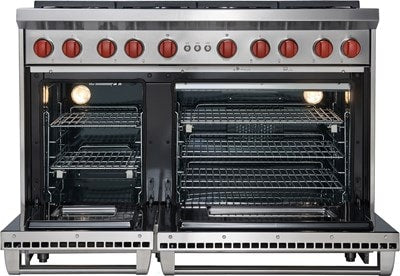 Wolf 48" Gas Range - 6 Burners and Infrared Griddle