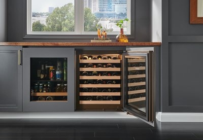 Sub-Zero 24" Designer Undercounter ADA Height Wine Storage - Panel Ready