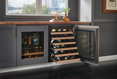 Sub-Zero 24" Designer Undercounter ADA Height Wine Storage - Panel Ready