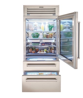 Sub-Zero 36" PRO Refrigerator/Freezer with Glass Door