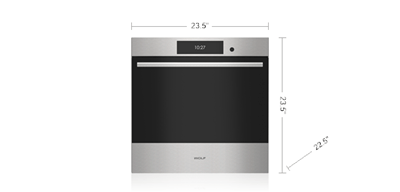 Wolf Wolf 24" E Series Transitional Built-In Single Oven - Culinary Kitchen OKC