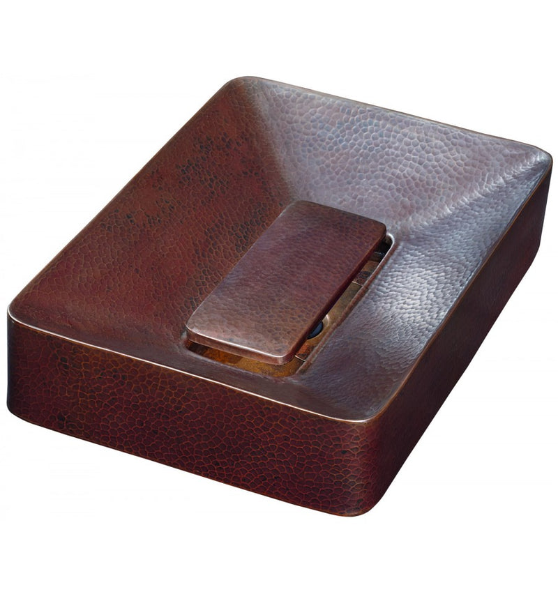 Thompson Traders Thompson Traders Texcoco Aged Copper Bathroom Sink - Culinary Kitchen OKC