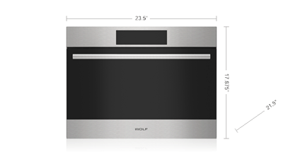 Wolf Wolf 24" E Series Transitional Speed Oven - Culinary Kitchen OKC