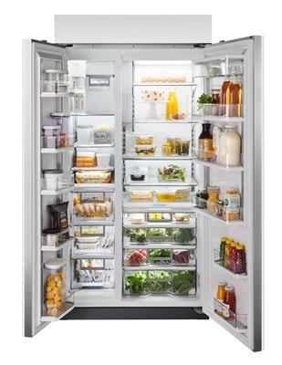 Sub-Zero 42" Classic Side-by-Side Refrigerator/Freezer with Internal Dispenser - Panel Ready