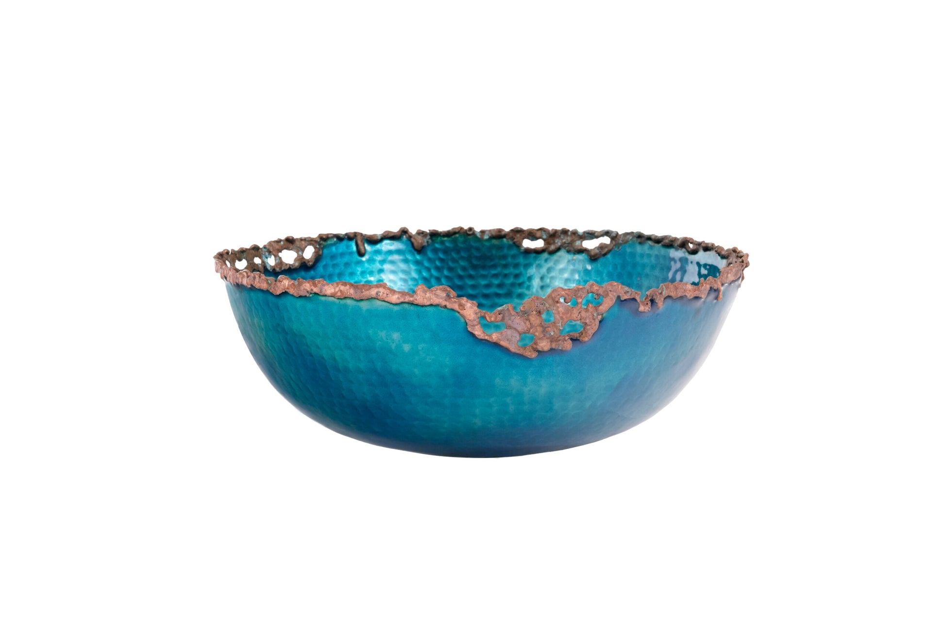Thompson Traders Thomas Traders Molten Vessel Turquoise Bathroom Sink - Culinary Kitchen OKC